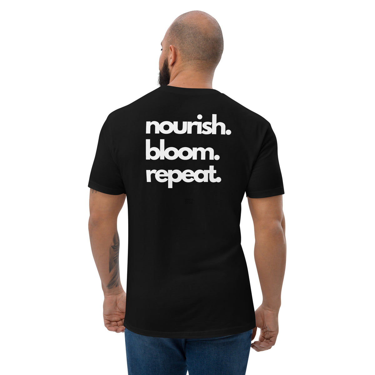 Nourish. Bloom. Repeat. Short Sleeve T-shirt – Nourish + Bloom Market