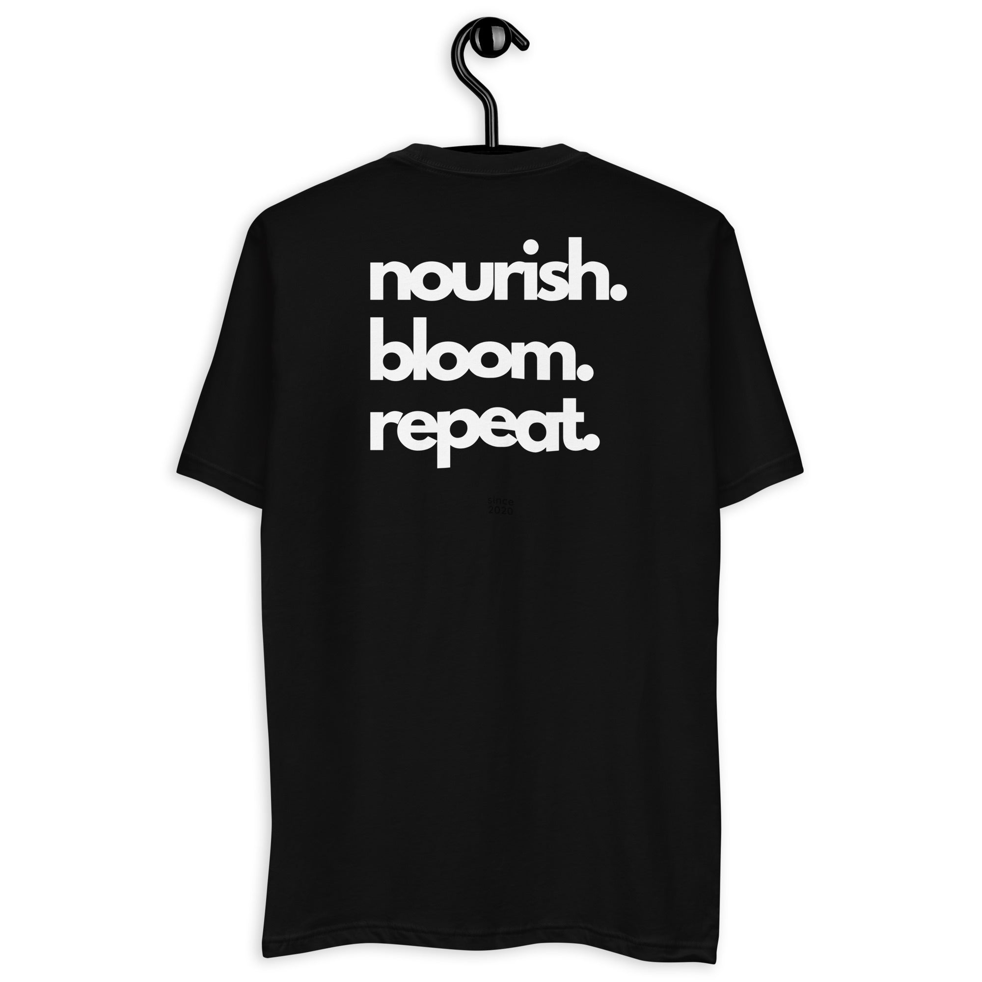 Nourish. Bloom. Repeat. Short Sleeve T-shirt