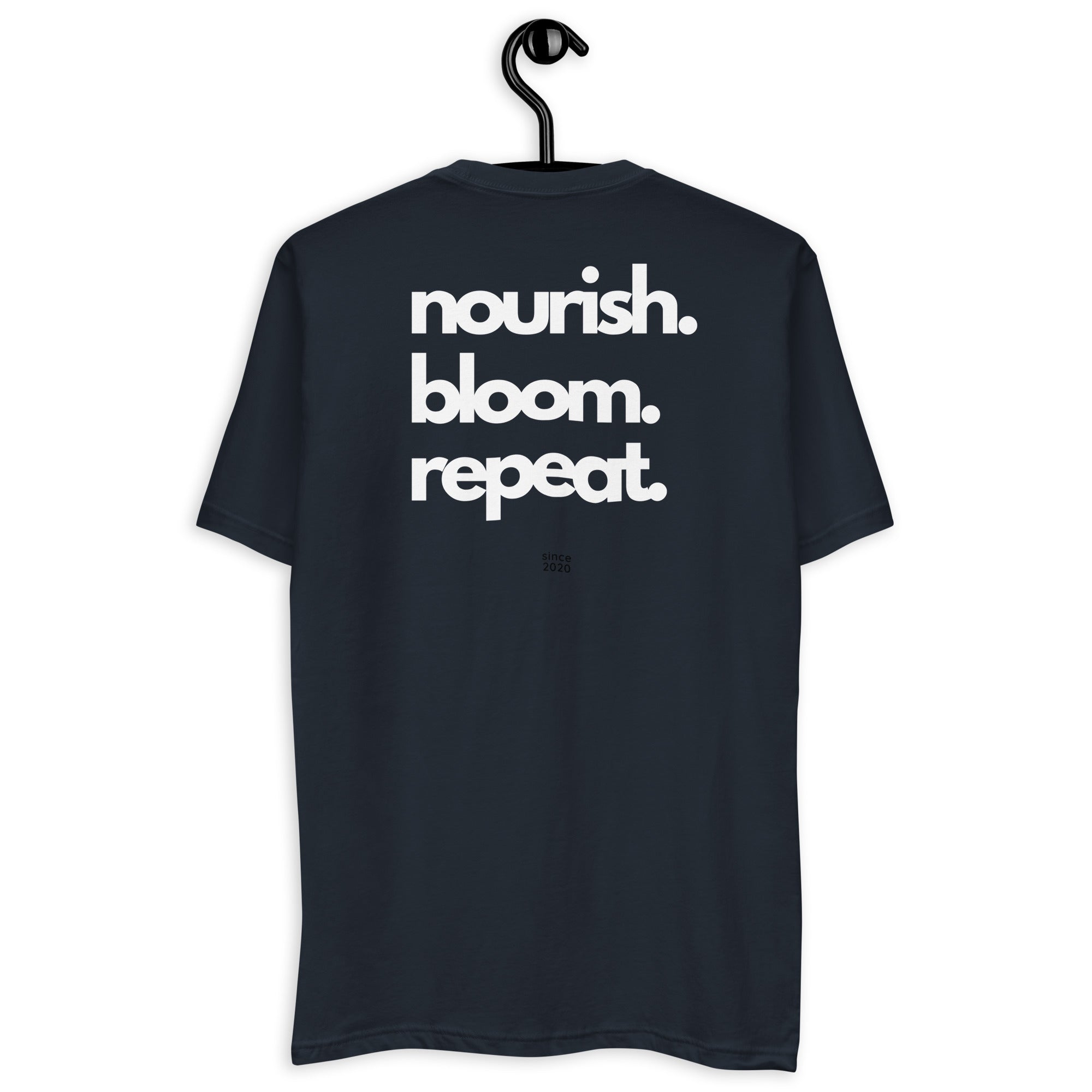 Nourish. Bloom. Repeat. Short Sleeve T-shirt